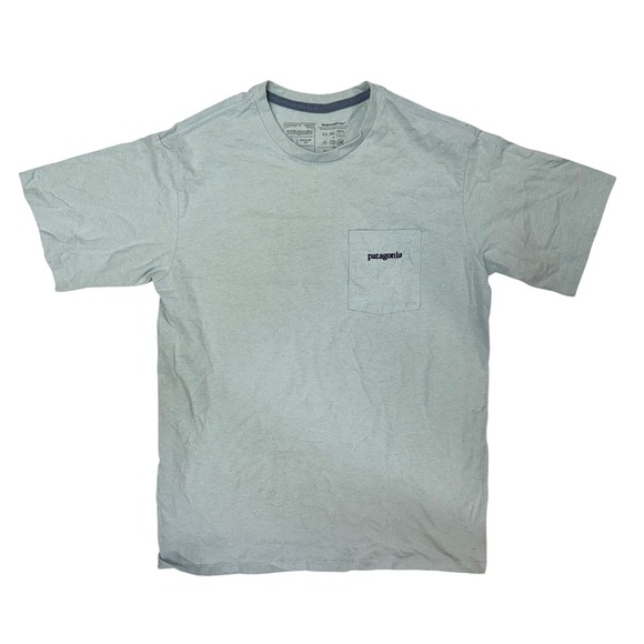 Patagonia Other - Patagonia Men Responsibili-Tee Pocket T-Shirt Blue Size Small